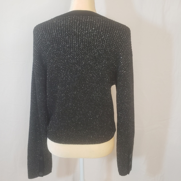 Rag & Bone Metallic Thread Wool Blend Sweater Small - Picture 4 of 8